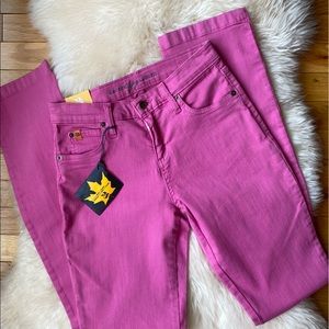 NEW High Rise Straight Slim Yoga Jeans